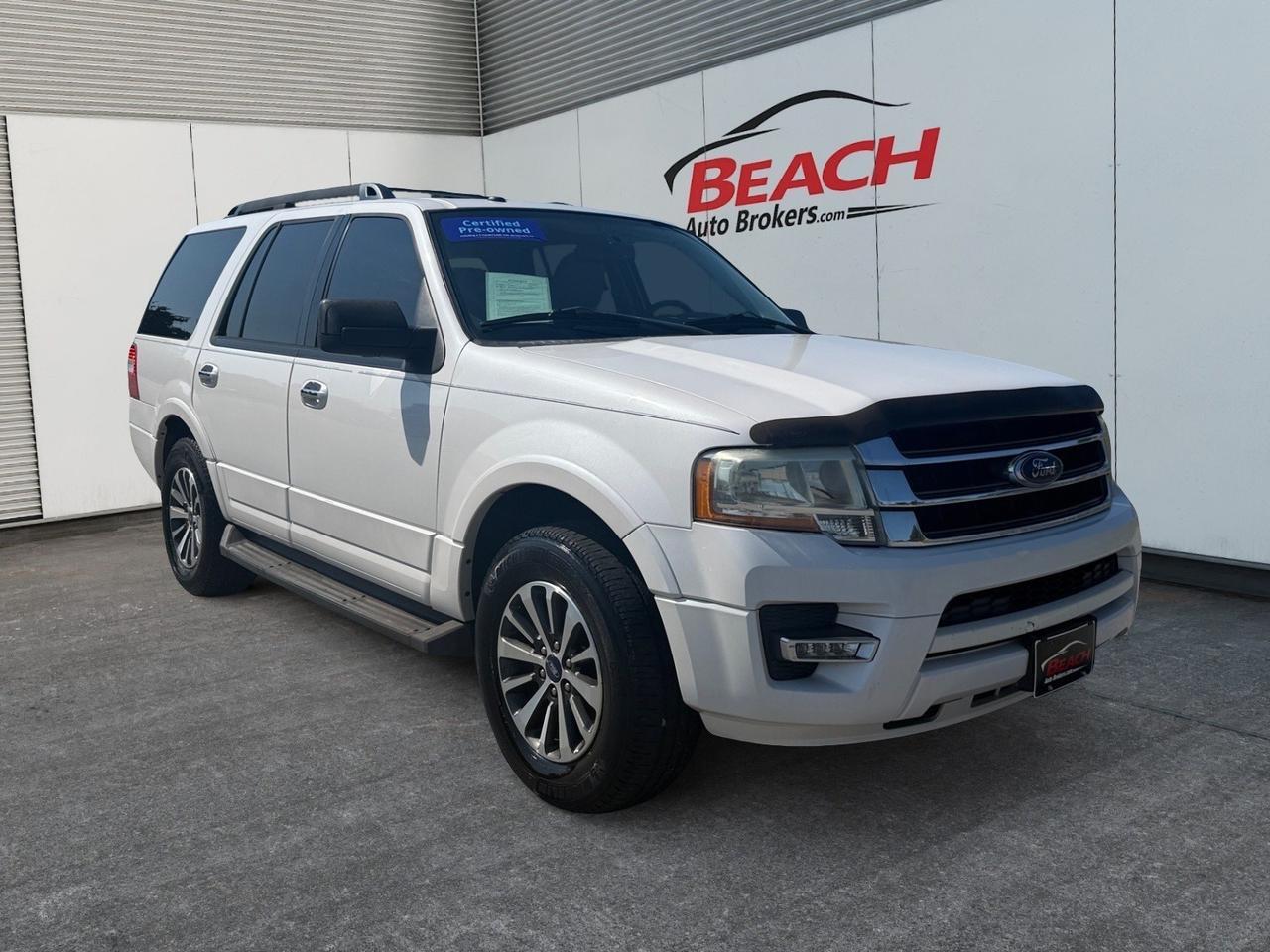 2015 Ford Expedition XLT, HEATED/VENTILATED SEATS, UNIVERSAL GARAGE DOOR OPENER, BLUETOOTH, SUNROOF, 3RD ROW, KEYLESS ENTRY, RUNNING BOARDS, TOW PACKAGE, BACKUP CAMERA, POWER LIFTGATE, POWER MIRRORS, CLEAN CARFAX! 2015 Ford Expedition XLT, HEATED/VENTILATED SEATS, UNIVERSAL GARAGE DOOR OPENER, BLUETOOTH, SUNROOF, 3RD ROW, KEYLESS ENTRY, RUNNING BOARDS, TOW PACKAGE, BACKUP CAMERA, POWER LIFTGATE, POWER MIRRORS, CLEAN CARFAX!