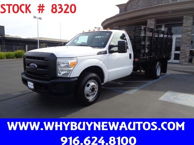 2015 Ford F350 ~ 12ft Stake Bed ~ Dually ~ Liftgate ~ Only 41K Miles! 2015 Ford F350 ~ 12ft Stake Bed ~ Dually ~ Liftgate ~ Only 41K Miles!