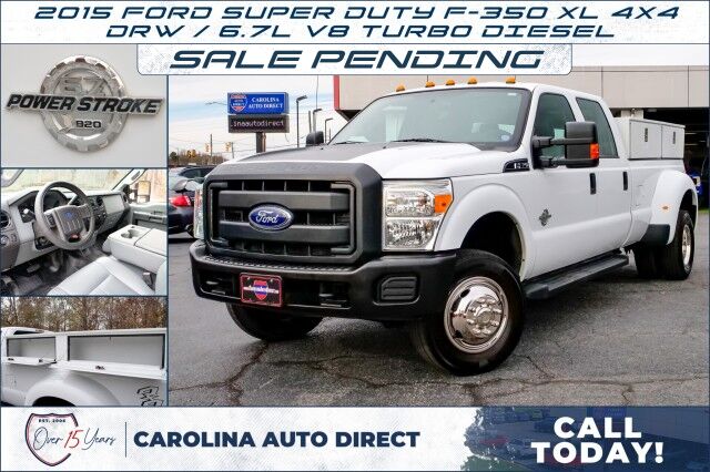 2015 Ford Super Duty F-350 XL 4X4 / DRW / 6.7L V8 Turbo Diesel 2015 Ford Super Duty F-350 XL 4X4 / DRW / 6.7L V8 Turbo Diesel
