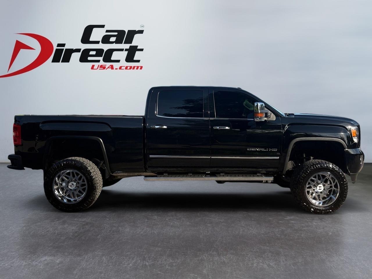 2015 GMC Sierra 2500HD available WiFi Denali, CUSTOM CHROME HOSTILE WHEELS, RUNNING BOARDS, LIFTED, 5TH WHEEL/GOOSENECK TOW PACKAGE, BLIND SPOT, FORWARD COLISION ALERT, HEATED & COOLING SEATS, REMOTE START, NAVIGATION, APPLE CARPLAY/ANDROID AUTO, PANDORA APP, LOW MILES, GET MORE OF THIS Virginia Beach VA 2015 GMC Sierra 2500HD available WiFi Denali, CUSTOM CHROME HOSTILE WHEELS, RUNNING BOARDS, LIFTED, 5TH WHEEL/GOOSENECK TOW PACKAGE, BLIND SPOT, FORWARD COLISION ALERT, HEATED & COOLING SEATS, REMOTE START, NAVIGATION, APPLE CARPLAY/ANDROID AUTO, PANDORA APP, LOW MILES, GET MORE OF THIS Virginia Beach VA
