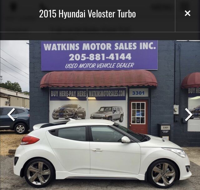 2015 Hyundai Veloster Turbo Hueytown AL 54121666