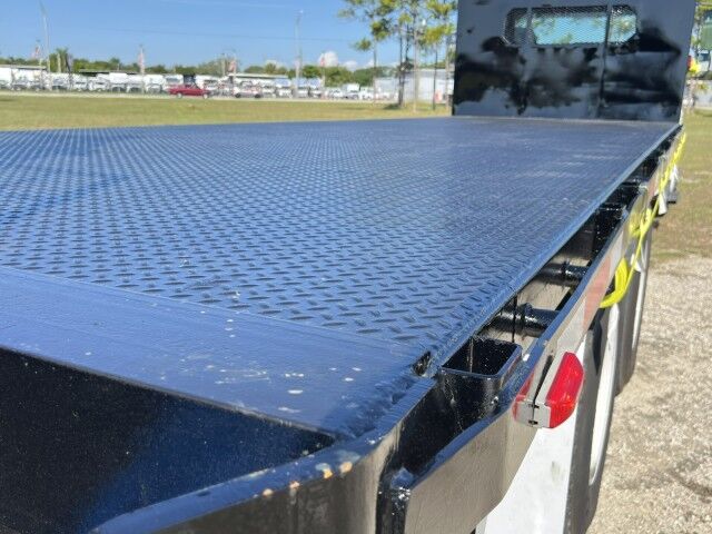 2015 International WorkStar 4700 SBA 24' Steel Flatbed Truck with 5,000 capacity Truck Mounted Forkli Homestead FL 2015 International WorkStar 4700 SBA 24' Steel Flatbed Truck with 5,000 capacity Truck Mounted Forkli Homestead FL