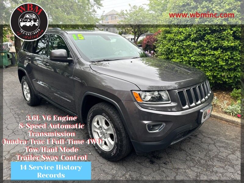 2015 Jeep Grand Cherokee Laredo 4WD 2015 Jeep Grand Cherokee Laredo 4WD