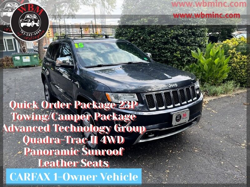 2015 Jeep Grand Cherokee Overland 2015 Jeep Grand Cherokee Overland