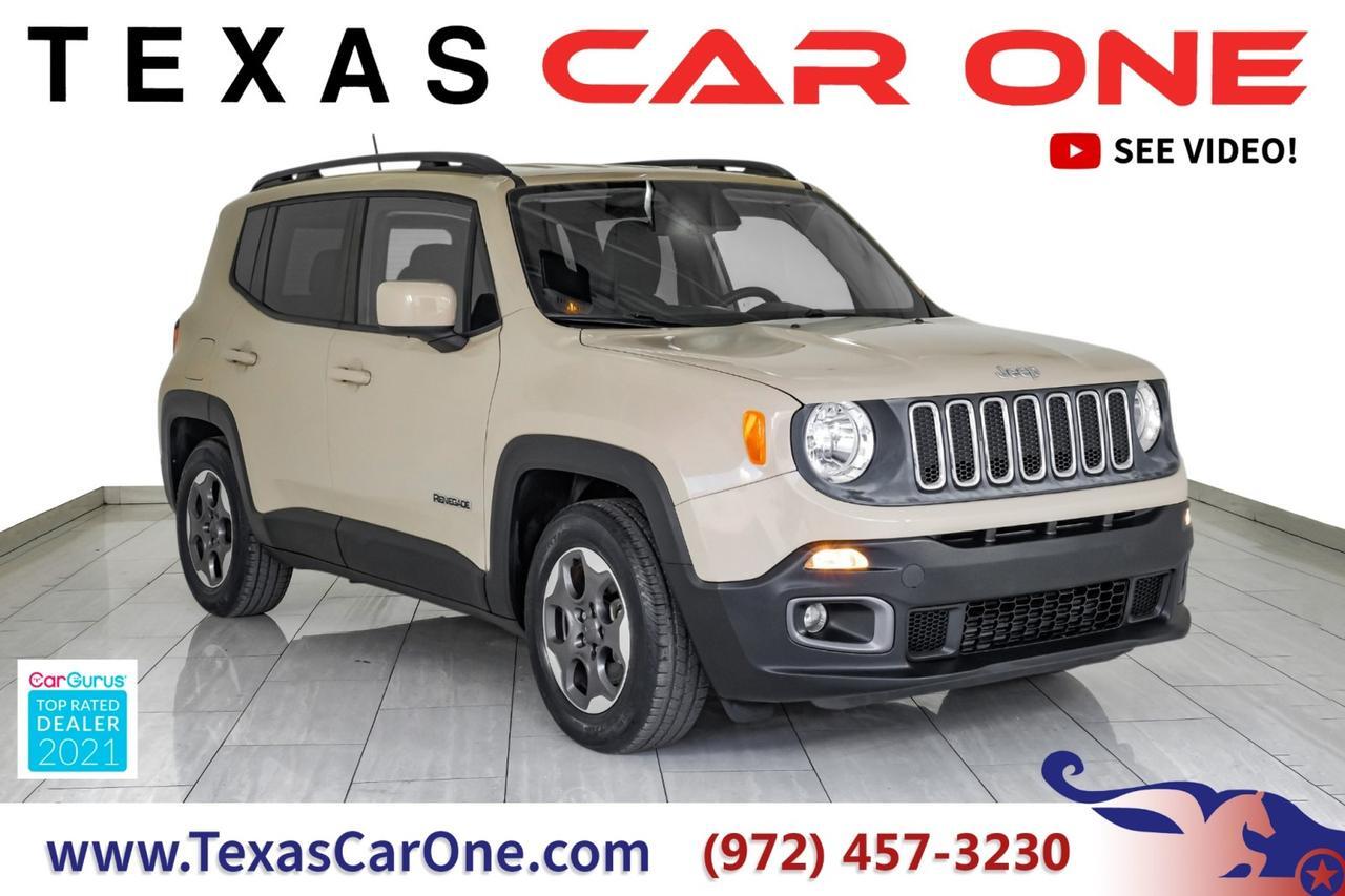 2015 Jeep Renegade LATITUDE REAR CAMERA BLUETOOTH CRUISE CONTROL REMOTE KEYLESS ENT Carrollton TX 2015 Jeep Renegade LATITUDE REAR CAMERA BLUETOOTH CRUISE CONTROL REMOTE KEYLESS ENT Carrollton TX