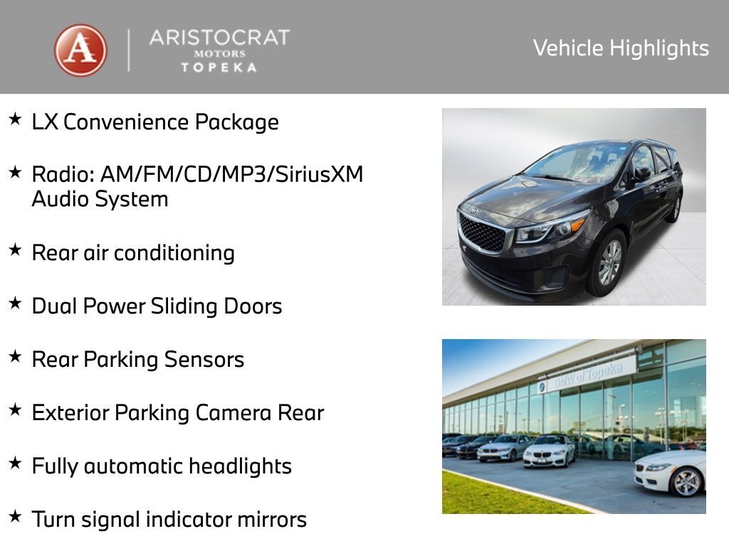 2015 Kia Sedona LX San Clemente CA