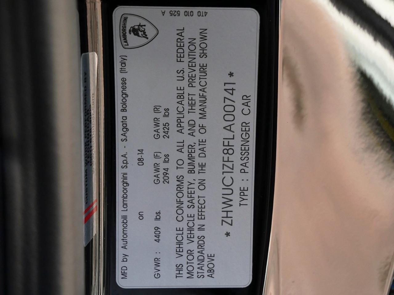 2015 Lamborghini Huracan LP610-4 LP610-4 Lawrence KS