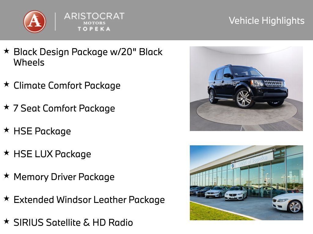2015 Land Rover LR4 Base