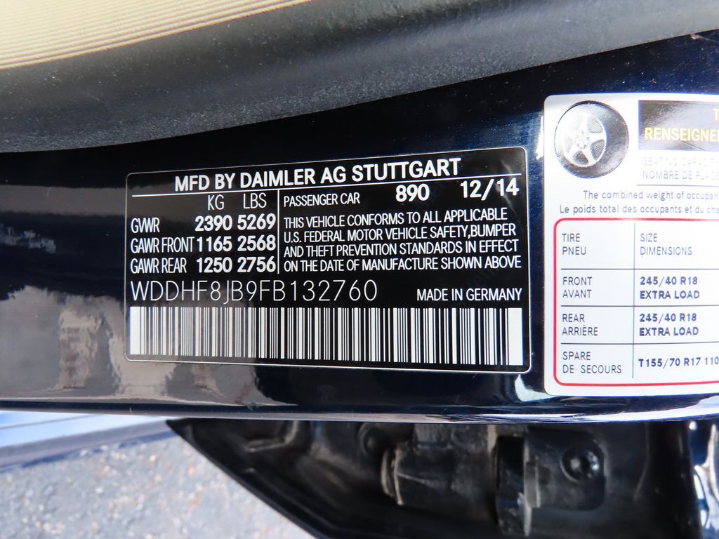 2015 Mercedes-Benz E-Class E 350