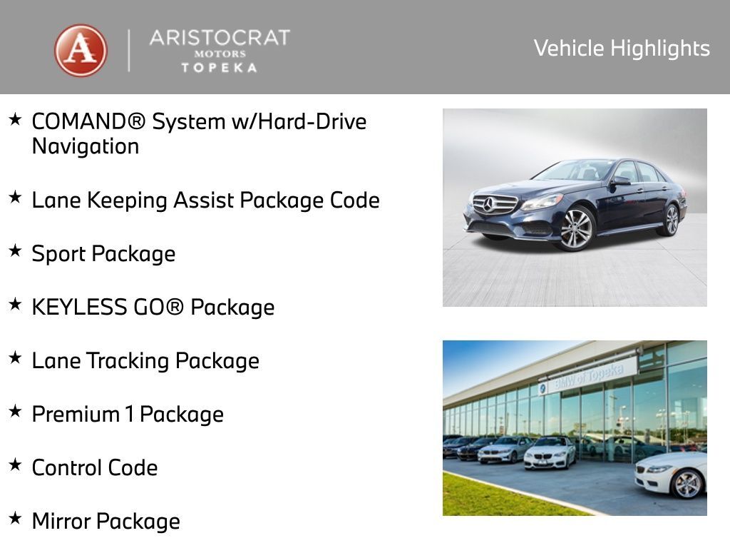 2015 Mercedes-Benz E-Class E 350