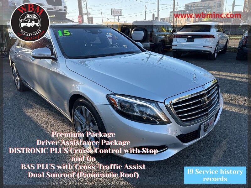 2015 Mercedes-Benz S-Class S 550 4MATIC w/ Premium Package 2015 Mercedes-Benz S-Class S 550 4MATIC w/ Premium Package