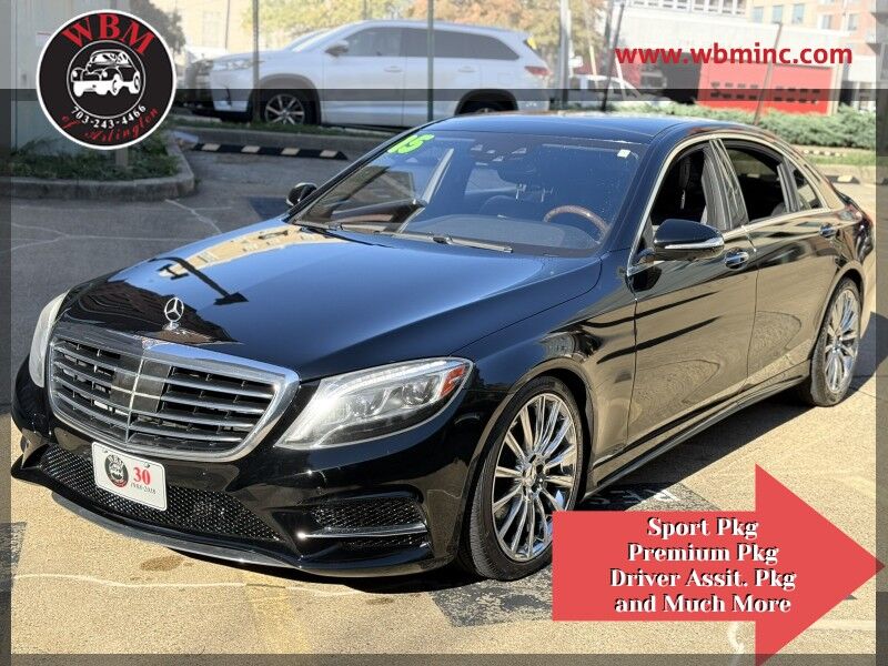 2015 Mercedes-Benz S-Class S 550 4MATIC w/ Sport Package Arlington VA 2015 Mercedes-Benz S-Class S 550 4MATIC w/ Sport Package Arlington VA