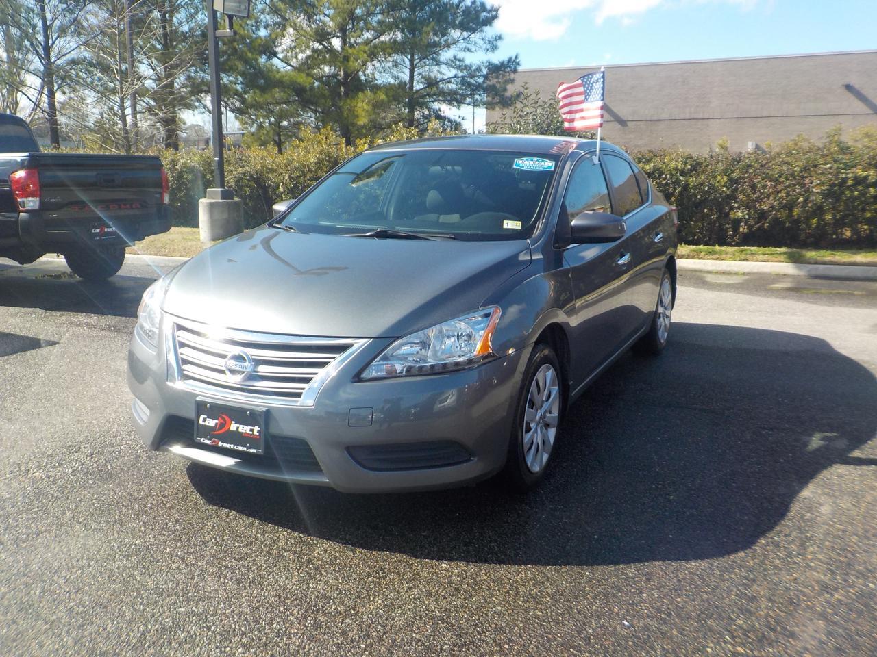 2015 NISSAN SENTRA S CVT, SATELLITE CAPABILITIES, BLUETOOTH WIRELESS, SUPER CLEAN, WELL MAINTAINED! 2015 NISSAN SENTRA S CVT, SATELLITE CAPABILITIES, BLUETOOTH WIRELESS, SUPER CLEAN, WELL MAINTAINED!