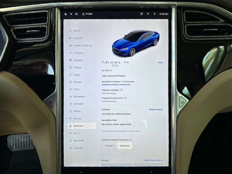 2015 Tesla Model S 60 kWh Battery Arlington VA