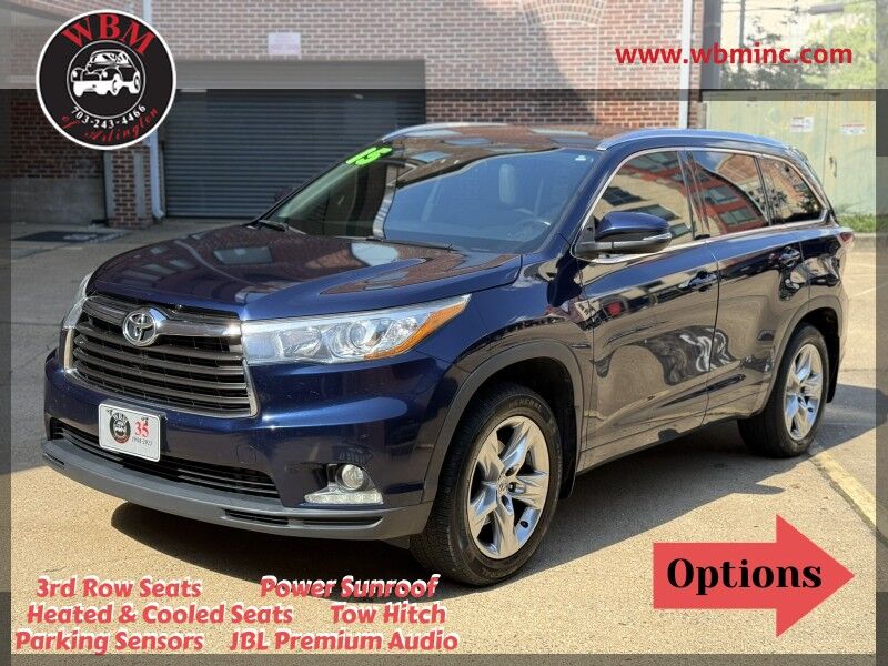 2015 Toyota Highlander Limited AWD 2015 Toyota Highlander Limited AWD