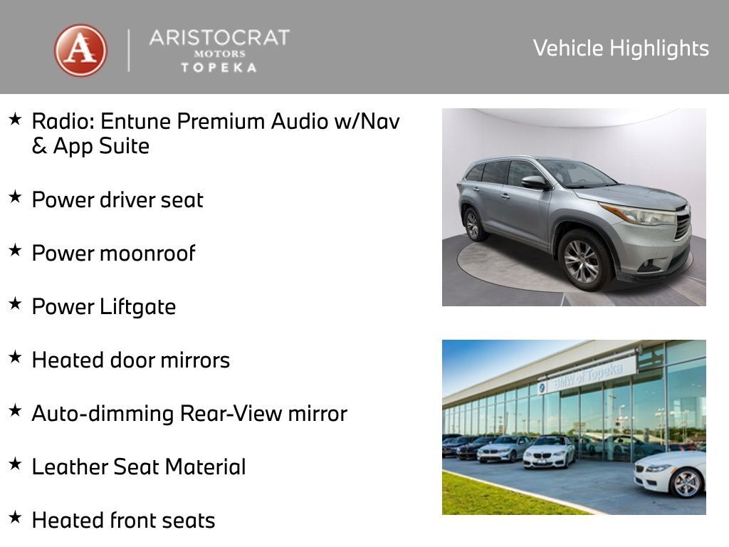 2015 Toyota Highlander XLE V6 San Clemente CA