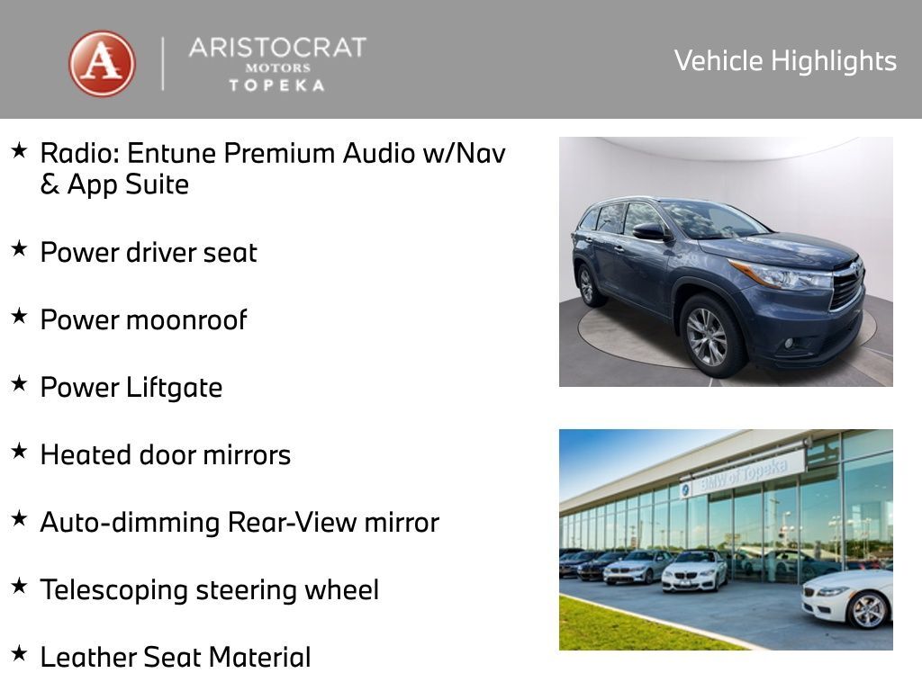 2015 Toyota Highlander XLE V6 San Clemente CA