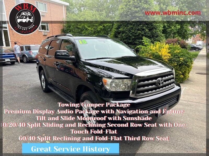 2015 Toyota Sequoia SR5 4WD 2015 Toyota Sequoia SR5 4WD