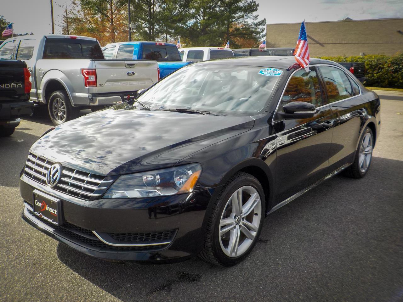 2015 VOLKSWAGEN PASSAT TDI SE, BACKUP CAMERA, BLACK ON BLACK LEATHER HEATED SEATS, SUNROOF, BLUETOOTH, AND ONLY 71K MILES!! 2015 VOLKSWAGEN PASSAT TDI SE, BACKUP CAMERA, BLACK ON BLACK LEATHER HEATED SEATS, SUNROOF, BLUETOOTH, AND ONLY 71K MILES!!