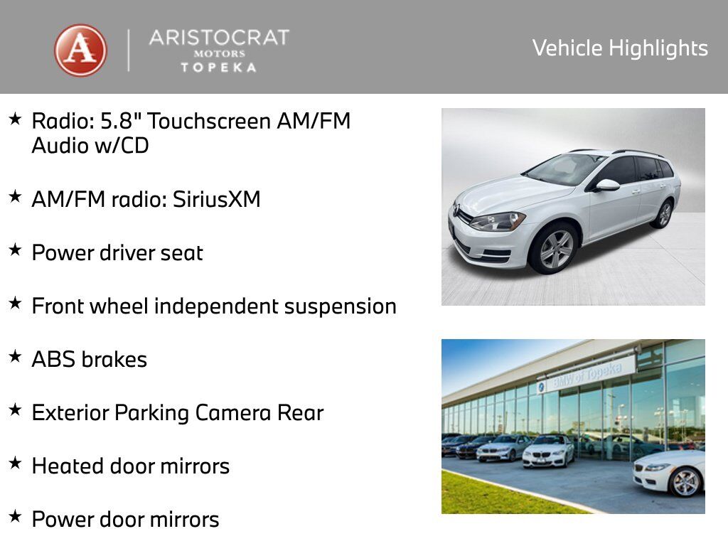 2015 Volkswagen Golf SportWagen S