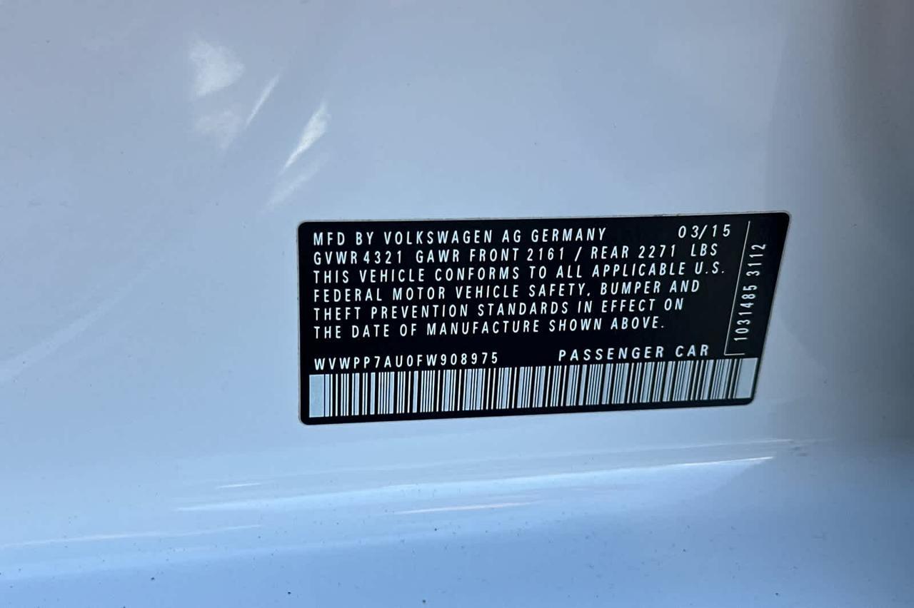 2015 Volkswagen e-Golf SEL Premium Roseville CA