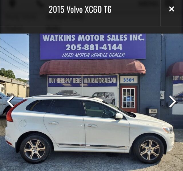 2015 Volvo XC60 T6 Hueytown AL 54121665