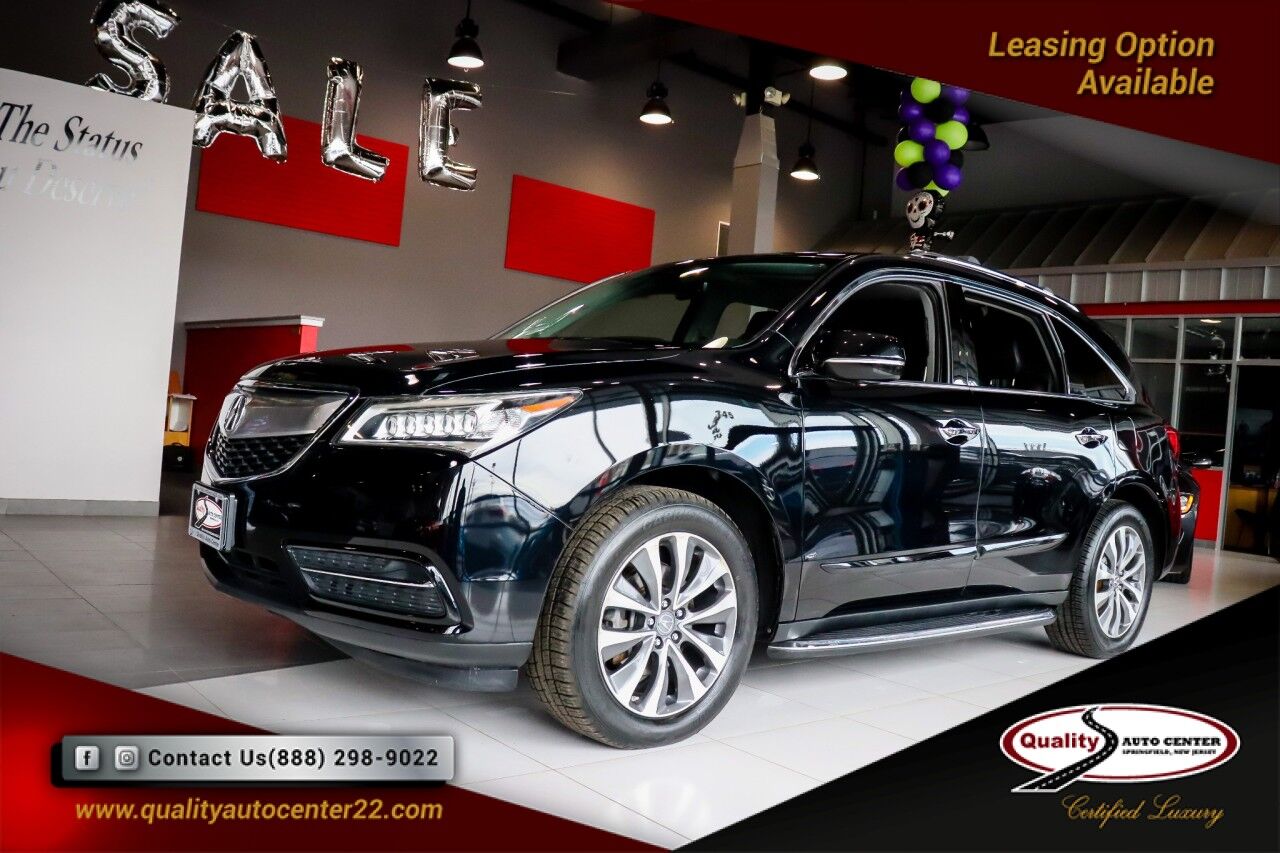 Vehicle details 2016 Acura MDX at Quality Auto Center of Ramsey