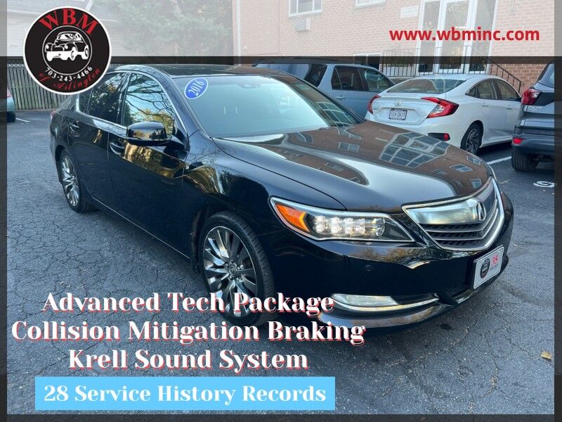 2016 Acura RLX Advance Pkg 2016 Acura RLX Advance Pkg