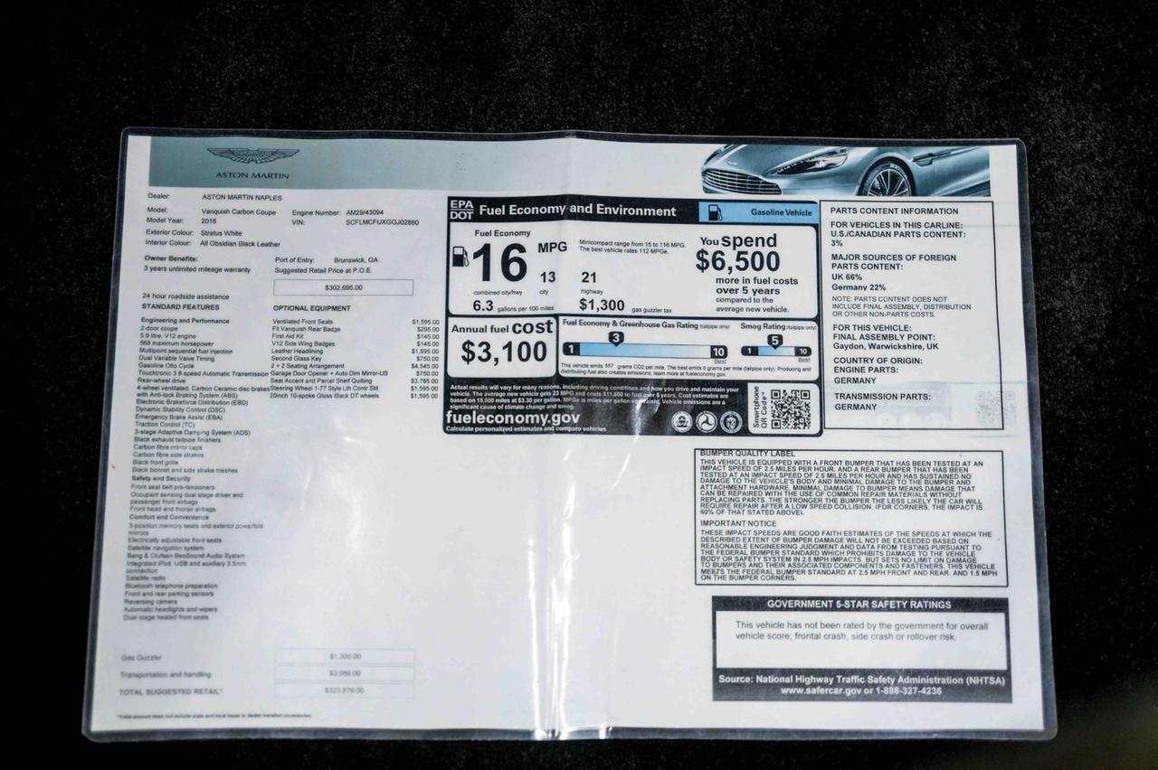 2016 Aston Martin Vanquish Marietta GA 2016 Aston Martin Vanquish Marietta GA