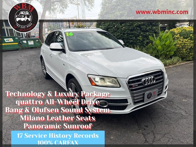 2016 Audi SQ5 Premium Plus 2016 Audi SQ5 Premium Plus