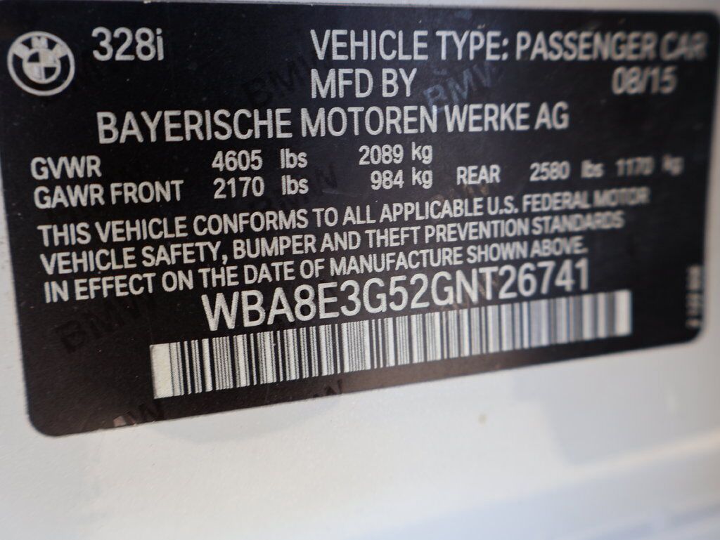 2016 BMW 3 Series 328i xDrive