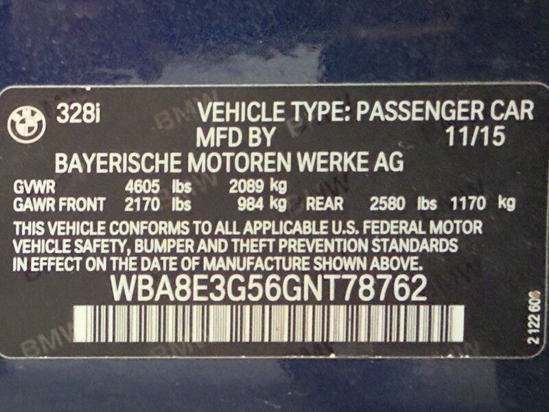 2016 BMW 3 Series 328i xDrive Sedan AWD Arlington VA