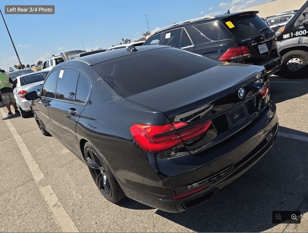 2016 BMW 7 Series 750i 2016 BMW 7 Series 750i