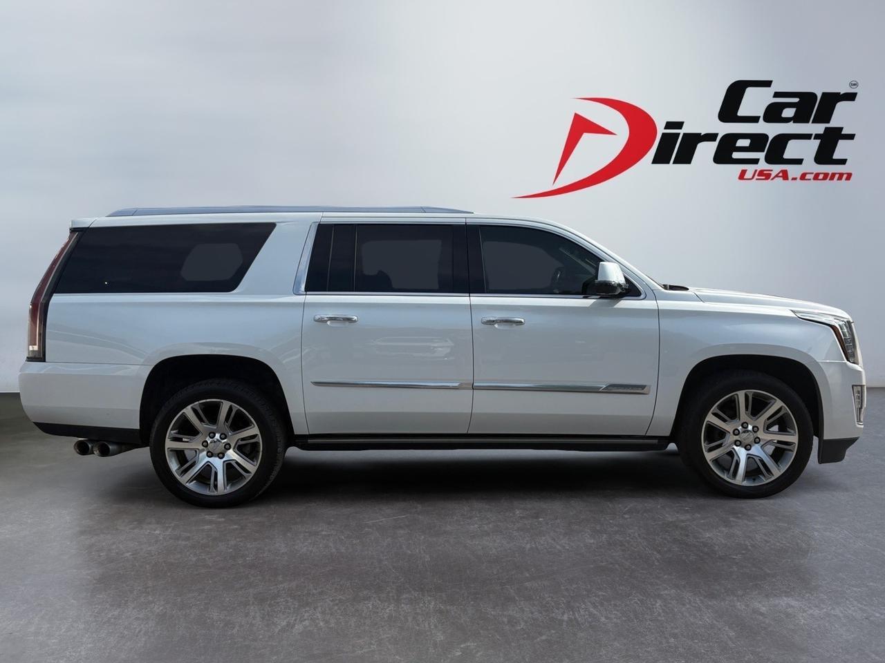 2016 Cadillac Escalade ESV Premium Collection, POWER RUNNING BOARDS, ROOF RACKS, POWER LIFTGATE, BACKUP CAMERA, SUNROOF, HEATED & AC SEATS, POWER 3RD ROW SEATING, HEADS UP DISPLAY, NAVIGATION, BLIND SPOT ALERT, LANE KEEP ASSIST, FORWARD COLLISION ALERT, RIDE IN LUXURY! Virginia Beach VA 2016 Cadillac Escalade ESV Premium Collection, POWER RUNNING BOARDS, ROOF RACKS, POWER LIFTGATE, BACKUP CAMERA, SUNROOF, HEATED & AC SEATS, POWER 3RD ROW SEATING, HEADS UP DISPLAY, NAVIGATION, BLIND SPOT ALERT, LANE KEEP ASSIST, FORWARD COLLISION ALERT, RIDE IN LUXURY! Virginia Beach VA