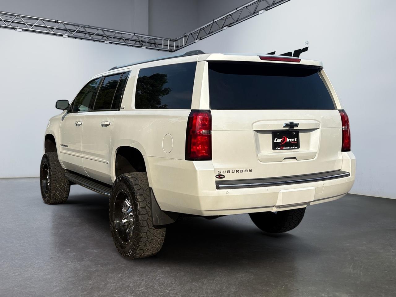 2016 Chevrolet Suburban LTZ, SUNROOF, LIFTED, BRUSH GUARD, CUSTOM CHROME FUEL WHEELS, RUNNING BOARDS, BLIND SPOT, POWER 3RD ROW, POWER LIFTGATE, HEATED & COOLING SEATS, APPLE CARPLAY/ANDROID AUTO, DVD REAR ENTERTAINMENT, LOW MILES, 1 OWNER, READY TO HIT THE ROAD! Virginia Beach VA 2016 Chevrolet Suburban LTZ, SUNROOF, LIFTED, BRUSH GUARD, CUSTOM CHROME FUEL WHEELS, RUNNING BOARDS, BLIND SPOT, POWER 3RD ROW, POWER LIFTGATE, HEATED & COOLING SEATS, APPLE CARPLAY/ANDROID AUTO, DVD REAR ENTERTAINMENT, LOW MILES, 1 OWNER, READY TO HIT THE ROAD! Virginia Beach VA