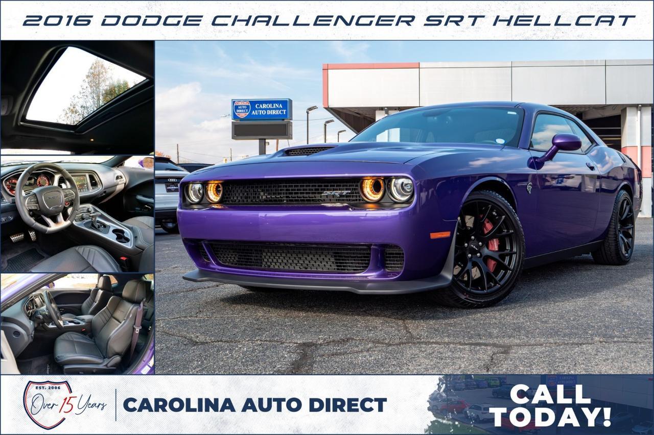 2016 Dodge Challenger SRT Hellcat / Sunroof / 6.2L Supercharged V8! 2016 Dodge Challenger SRT Hellcat / Sunroof / 6.2L Supercharged V8!
