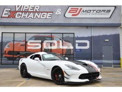 2016 Dodge Viper ACR Extreme Tomball TX 2016 Dodge Viper ACR Extreme Tomball TX