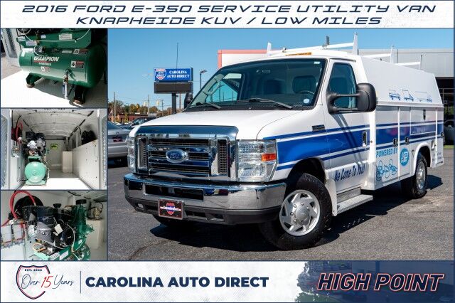 2016 Ford E-350 Service Utility Van / Knapheide KUV / LOW MILES! High Point NC 2016 Ford E-350 Service Utility Van / Knapheide KUV / LOW MILES! High Point NC