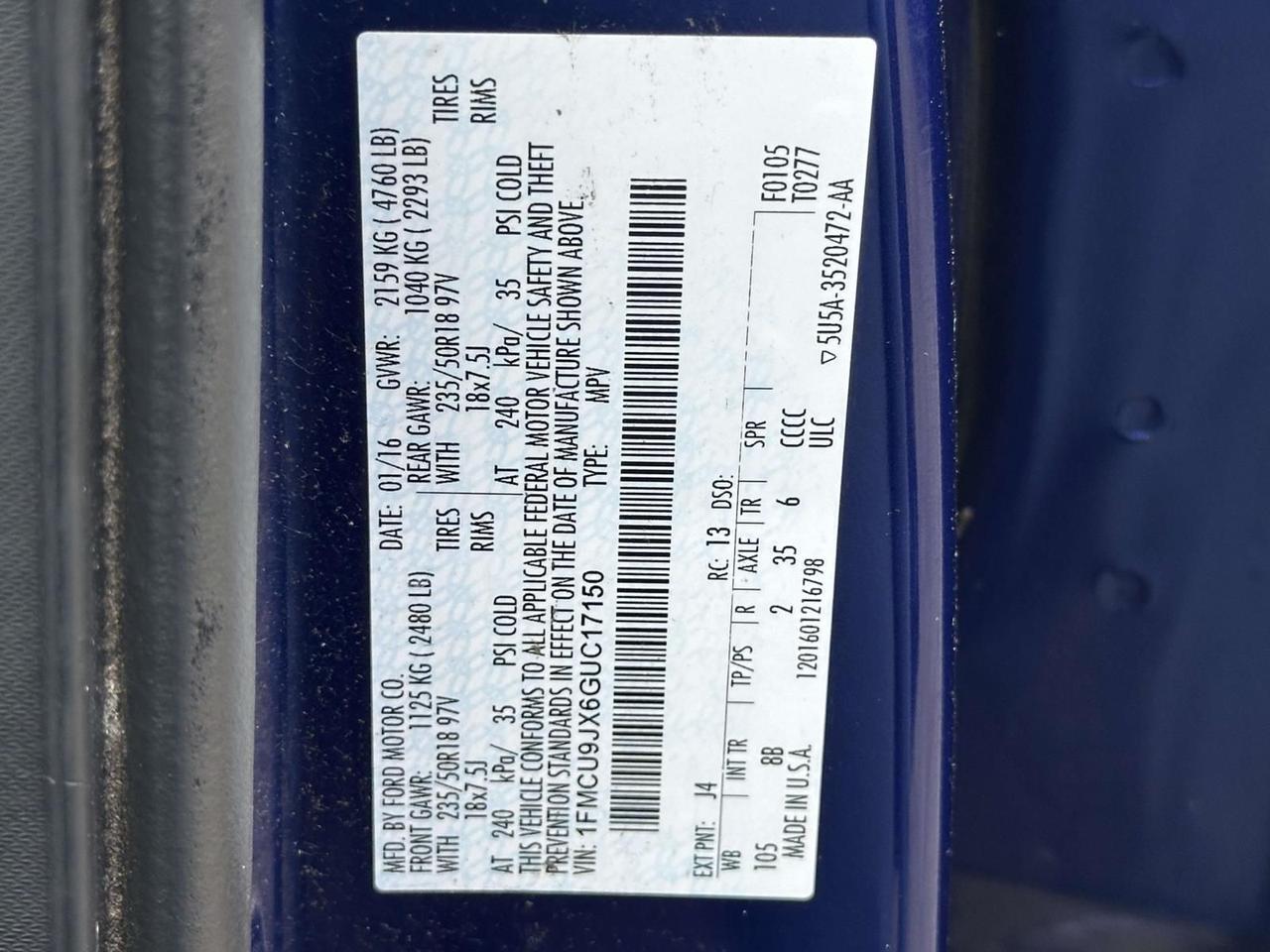 2016 Ford Escape Titanium Woodbridge VA
