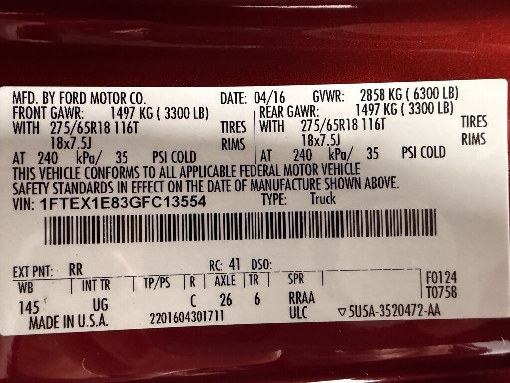 2016 Ford F-150 4x4 SuperCab XLT Minocqua WI 2016 Ford F-150 4x4 SuperCab XLT Minocqua WI