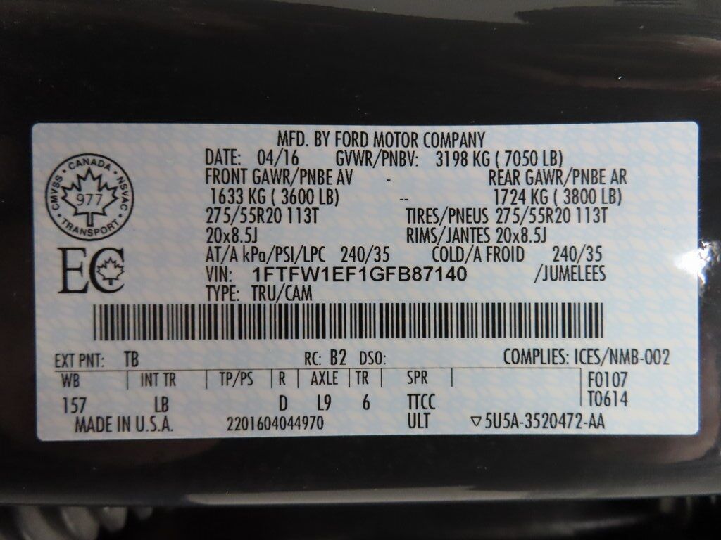 2016 Ford F-150 4x4 SuperCrew Lariat Fond du Lac WI 2016 Ford F-150 4x4 SuperCrew Lariat Fond du Lac WI