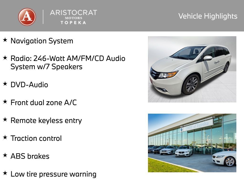 2016 Honda Odyssey Touring San Clemente CA