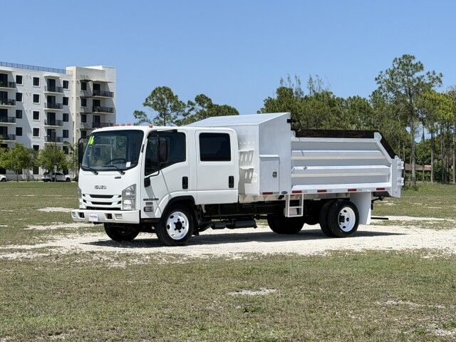 2016 Isuzu NPR-HD Crew Cab GAS 14' Aluminum Landscape Slanted Dump Truck Homestead FL 2016 Isuzu NPR-HD Crew Cab GAS 14' Aluminum Landscape Slanted Dump Truck Homestead FL