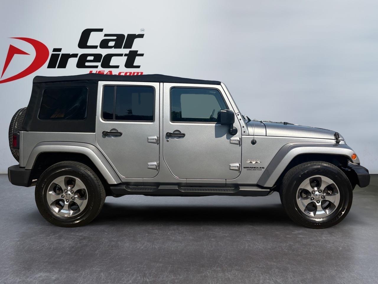 2016 Jeep Wrangler Unlimited Sahara, FENDER FLARES, RUNNING BOARDS, TOW PACKAGE, BLUETOOTH, UCONNECT, TINTED WINDOWS, SOFT TOP, LOW MILES, 1 OWNER, WRANGLE THE ROAD IN THIS JEEP! Virginia Beach VA 2016 Jeep Wrangler Unlimited Sahara, FENDER FLARES, RUNNING BOARDS, TOW PACKAGE, BLUETOOTH, UCONNECT, TINTED WINDOWS, SOFT TOP, LOW MILES, 1 OWNER, WRANGLE THE ROAD IN THIS JEEP! Virginia Beach VA