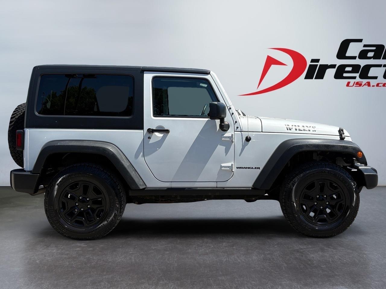 2016 Jeep Wrangler Willys Wheeler, MT, HARD TOP, BLUETOOTH, TOW PACKAGE, FENDER FLARES, KEYLESS ENTRY, REAR STEP, SPARE TIRE, ONLY 62K MILES, CLEAN CARFAX, RIDE THIS WRANGLER TODAY! Virginia Beach VA 2016 Jeep Wrangler Willys Wheeler, MT, HARD TOP, BLUETOOTH, TOW PACKAGE, FENDER FLARES, KEYLESS ENTRY, REAR STEP, SPARE TIRE, ONLY 62K MILES, CLEAN CARFAX, RIDE THIS WRANGLER TODAY! Virginia Beach VA
