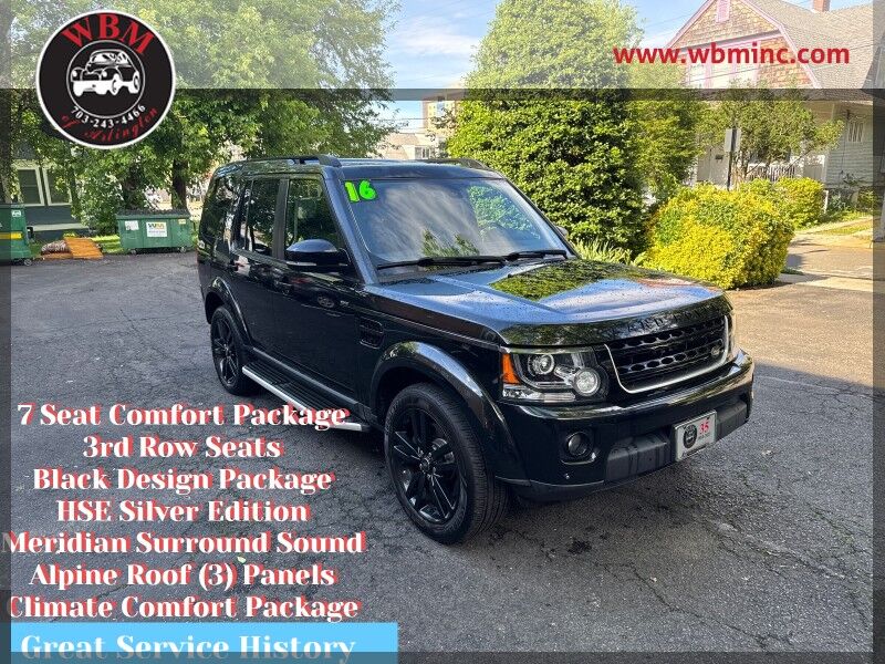 2016 Land Rover LR4 HSE Silver Edition 4WD 2016 Land Rover LR4 HSE Silver Edition 4WD
