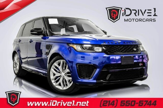 2016 Land Rover Range Rover Sport 5.0L V8 Supercharged SVR Carrollton TX 2016 Land Rover Range Rover Sport 5.0L V8 Supercharged SVR Carrollton TX