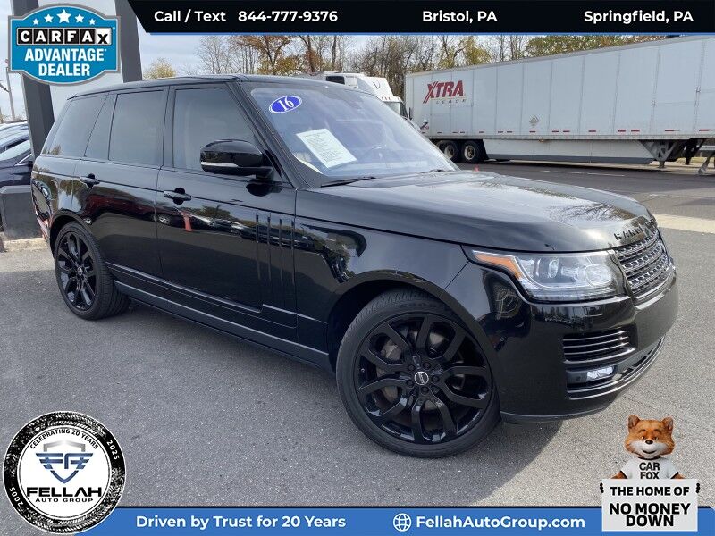 2016 Land Rover Range Rover Supercharged Bristol PA 2016 Land Rover Range Rover Supercharged Bristol PA