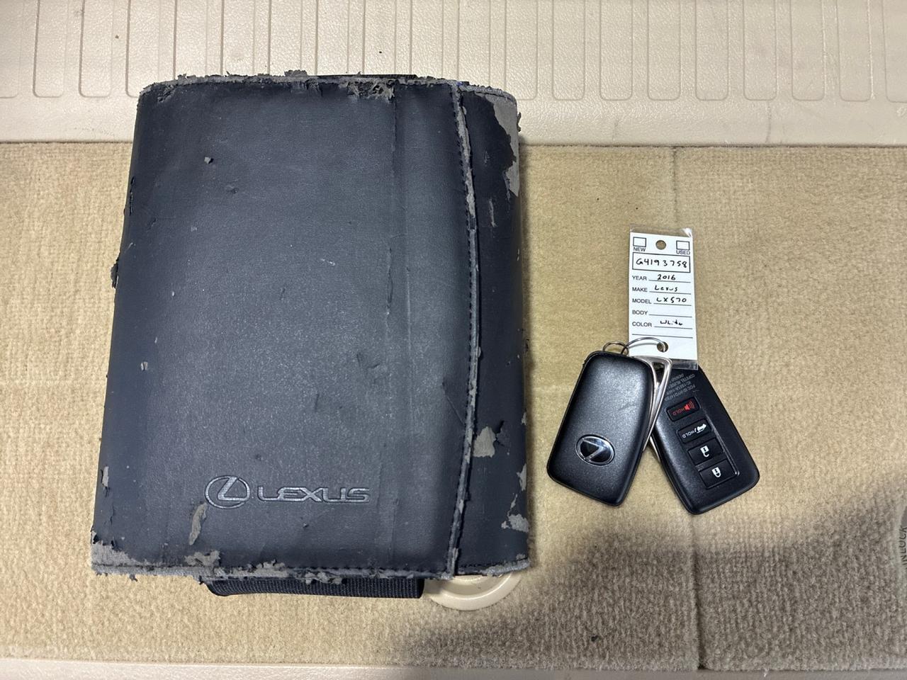 2016 Lexus LX570 Luxury Pkg, ML Sound, HUD, Rear Entertainment Houston TX 2016 Lexus LX570 Luxury Pkg, ML Sound, HUD, Rear Entertainment Houston TX