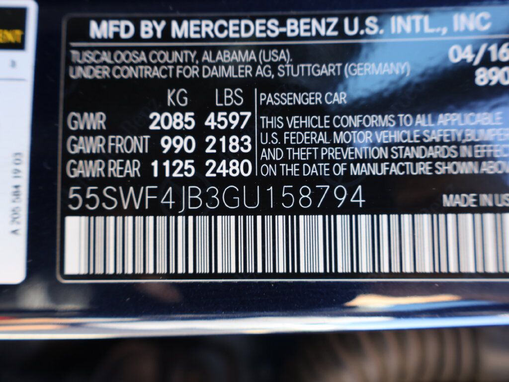 2016 Mercedes-Benz C-Class C 300